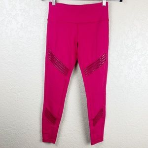 Glyder hot pink moto style leggings